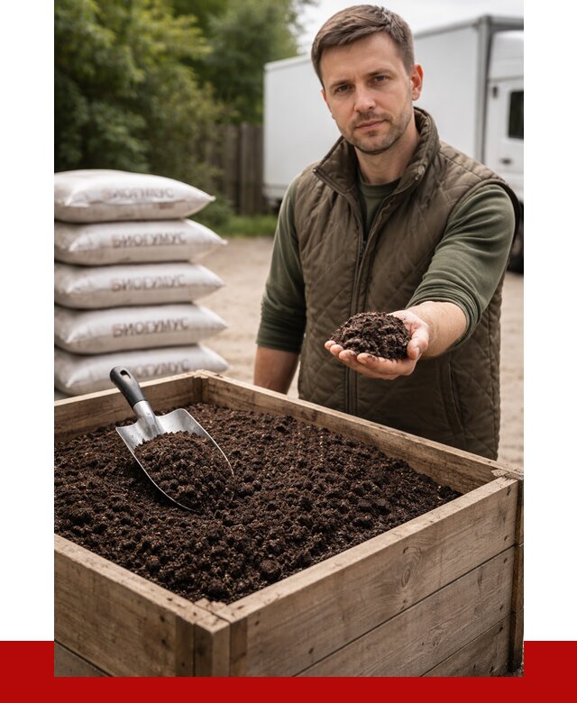 Купить биогумус в Оренбурге с доставкой от 8644 р. за куб | ПРОНЕРУДРнб