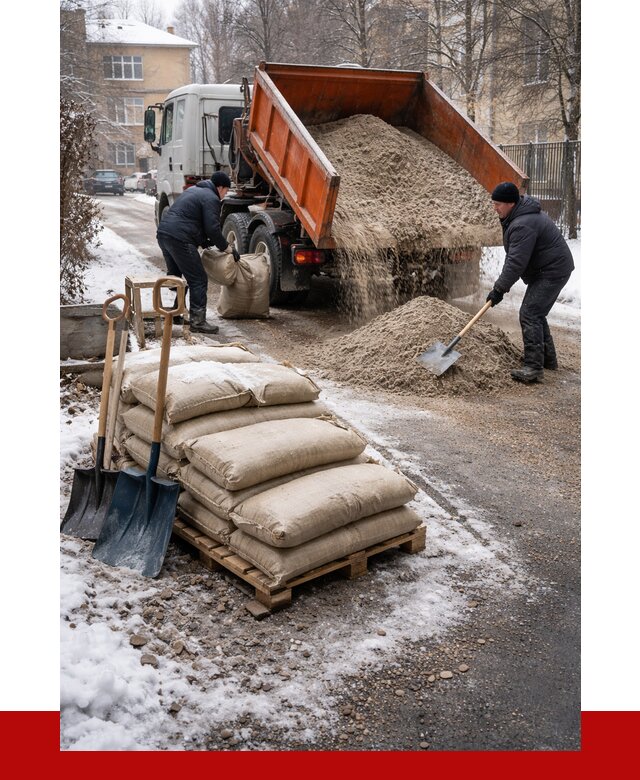 Противогололедные материалы оптом в Оренбурге от 4271 р. | ПРОНЕРУДРнб