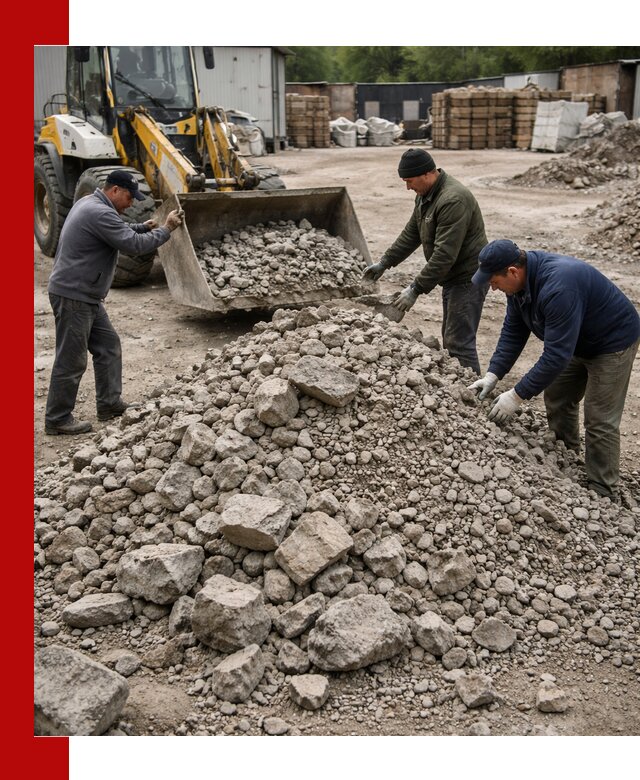 Демонтаж и вывоз бой бетона в Оренбурге