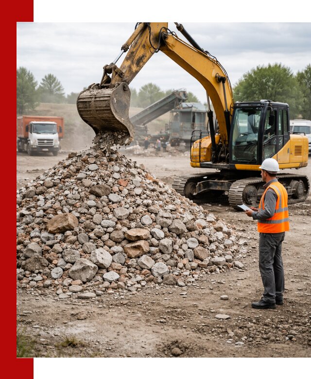 Доставка и вывоз строительного боя в Оренбурге