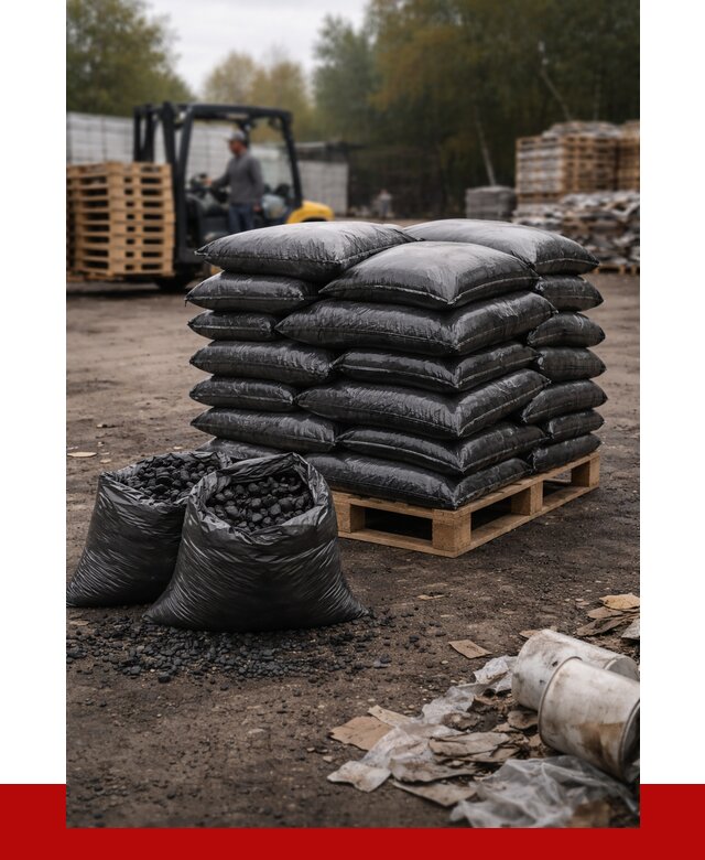 Купить уголь в мешках с доставкой в Оренбурге от 7627 р. | ПРОНЕРУДРнб