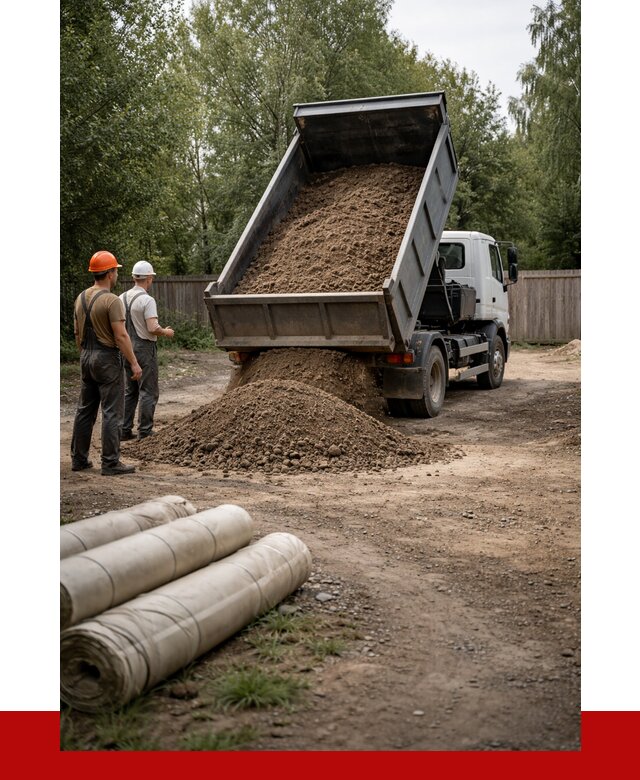 Доставка сыпучих материалов самосвалом в [cvi] от 4271 р. | ПРОНЕРУДРнб