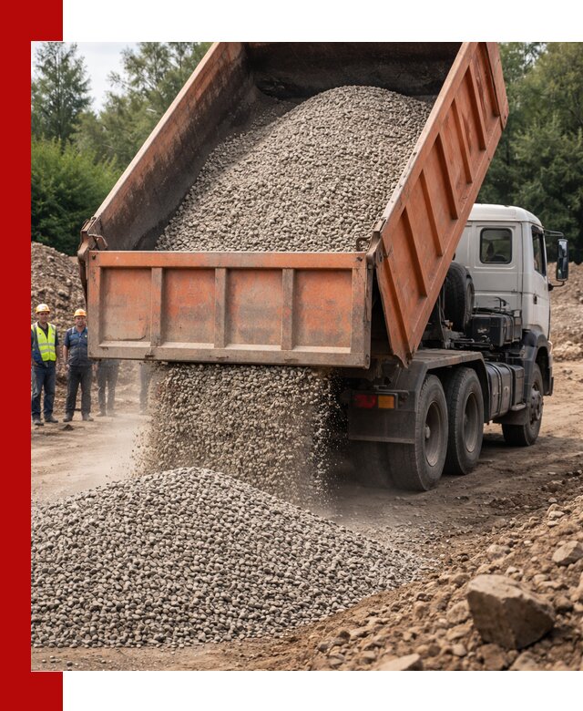 Доставка сыпучих материалов самосвалом в Оренбурге быстро и надежно