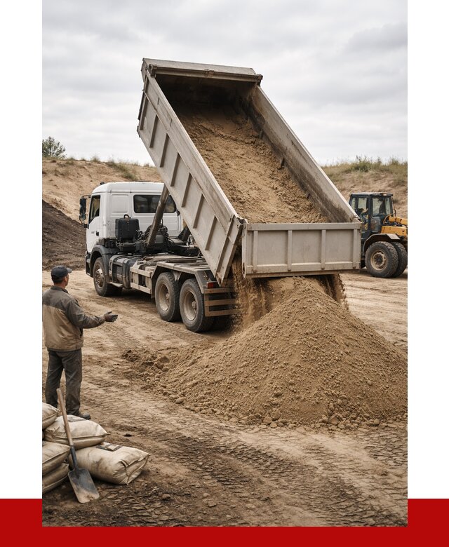 Доставка самосвалом 20 кубов в Оренбурге от 7627 р. | ПРОНЕРУДРнб