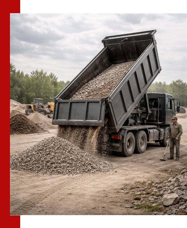 Доставка самосвалом 30 м3 по выгодным ценам в Оренбурге