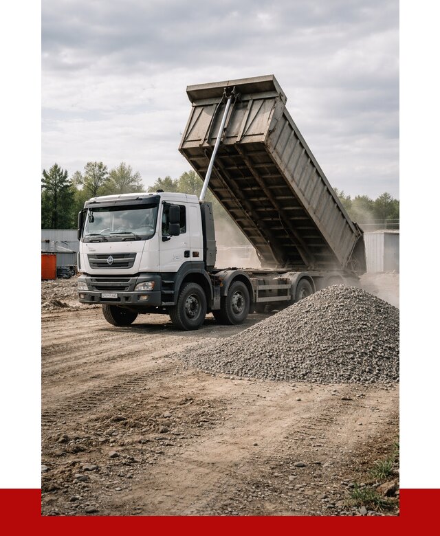 Доставка самосвалом 40 кубов в Оренбурге от 9152 р. | ПРОНЕРУДРнб