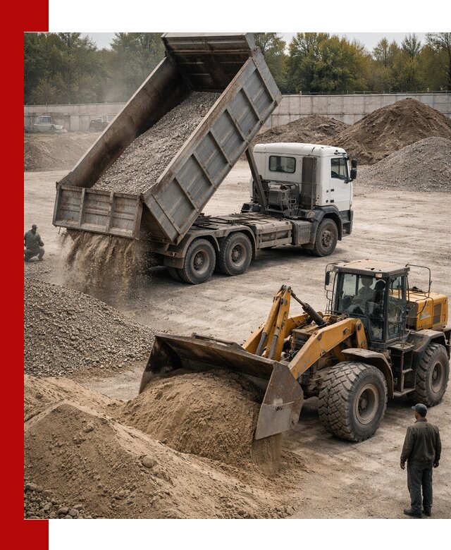 Перевозка сыпучих грузов самосвалами и бортовыми в Оренбурге