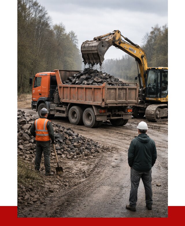 Вывоз асфальта в Оренбурге от 4576 р. самосвалом ПРОНЕРУДРнб