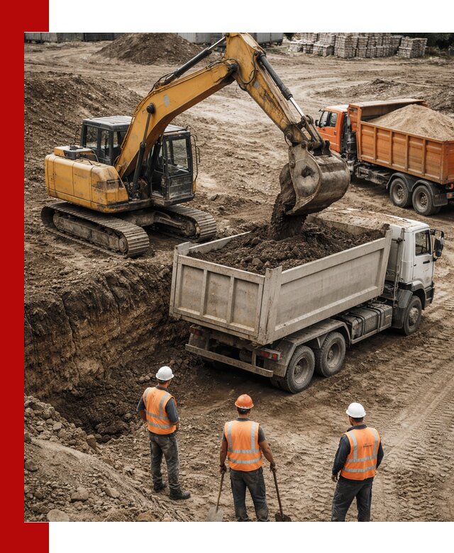 Разработка грунта для строительства и благоустройства в Оренбурге