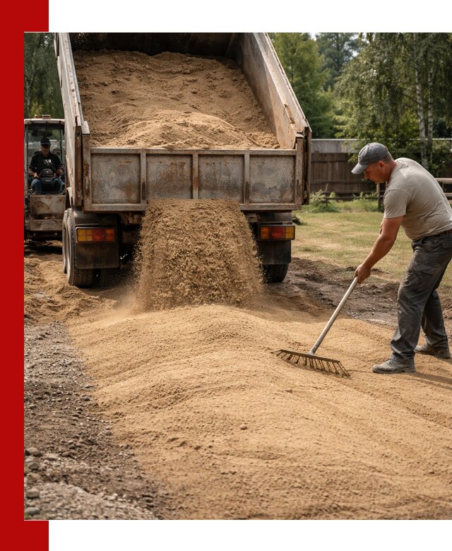 Отсыпка участка песком в Оренбурге быстро и качественно