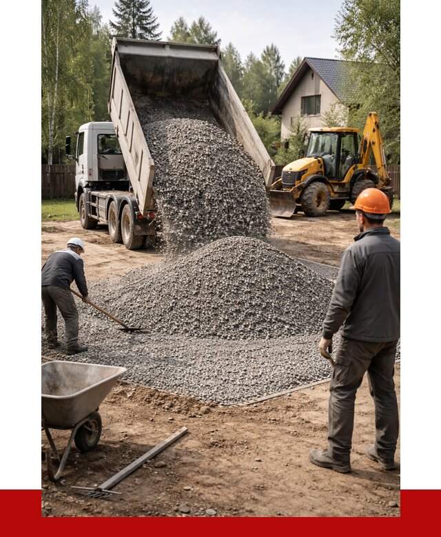 Отсыпка участка щебнем в Оренбурге от 6610 р. ПРОНЕРУДРнб