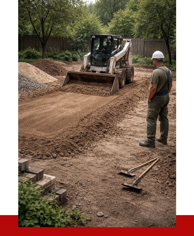 Выравнивание участка под ключ в Оренбурге от 3559 р. | ПРОНЕРУДРнб